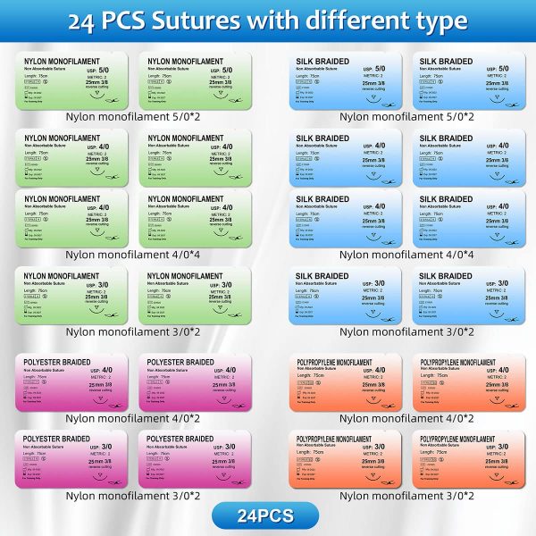 Suture Practice Training Kit for Medical PA, NP Students, Residents - Image 8