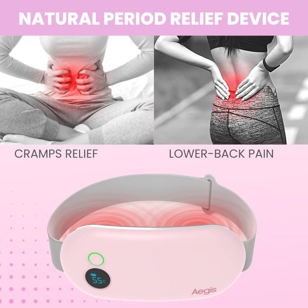 Portable Heating Pad for Cramps. Period Pain Relief Device & Menstrual Heat - Image 2