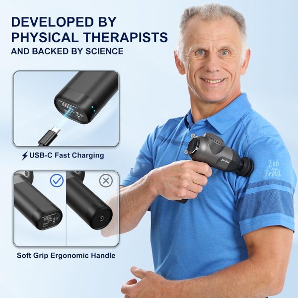 BOB AND BRAD C2 Massage Gun, Deep Tissue Percussion Massager Gun, Muscle - Image 6