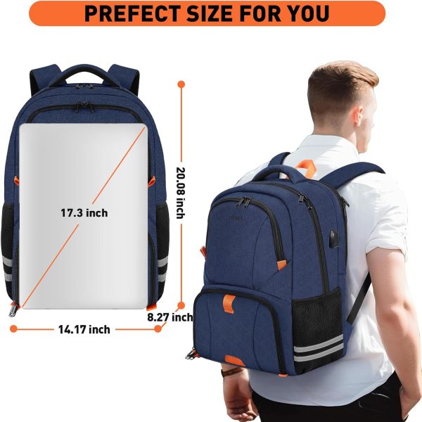 Ytonet Gym Backpack for Men Women, Travel Backpack with USB Charging Port, - Image 5