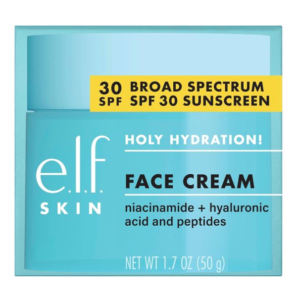 e.l.f. SKIN Holy Hydration! Face Cream - Broad Spectrum SPF 30 Sunscreen, - Image 5