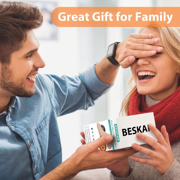 BESKAR Foot Massager Roller for Plantar Fasciitis Relief, Portable, Deep - Image 7