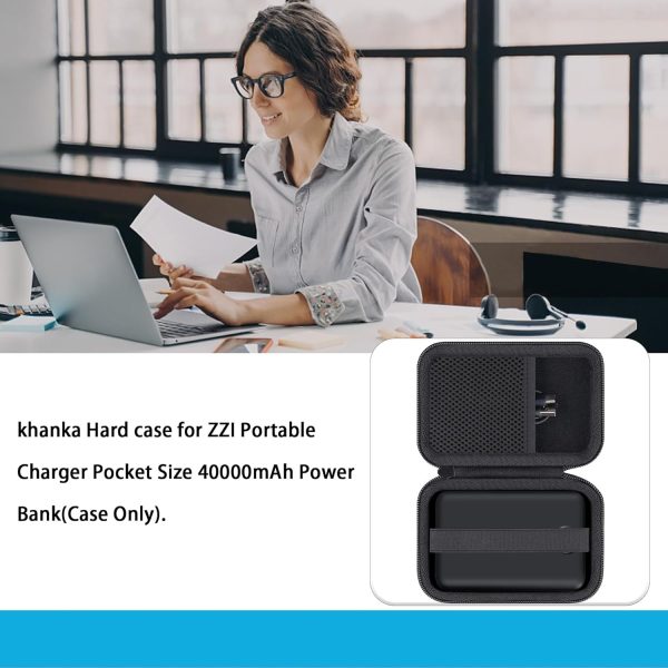 khanka Hard case for ZZI Portable Charger Pocket Size 40000mAh Power - Image 8