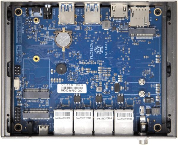 Protectli Vault V1410-4 Port, Micro Appliance/Mini PC - N5105, 4X 2.5G - Image 4