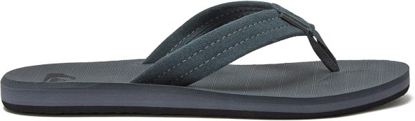 Quiksilver Men's Carver Suede 3 Point Flip Flop Athletic Sandal - Image 2