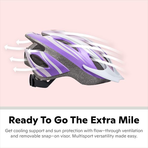 Schwinn Thrasher Bike Helmet for Youth Boys Girls Age 8-14 Years Old, - Image 3
