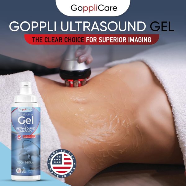 Medical Imaging & Therapy Ultrasound Gel - 2 Pack, 8.45 fl oz (250mL) Each - Image 2
