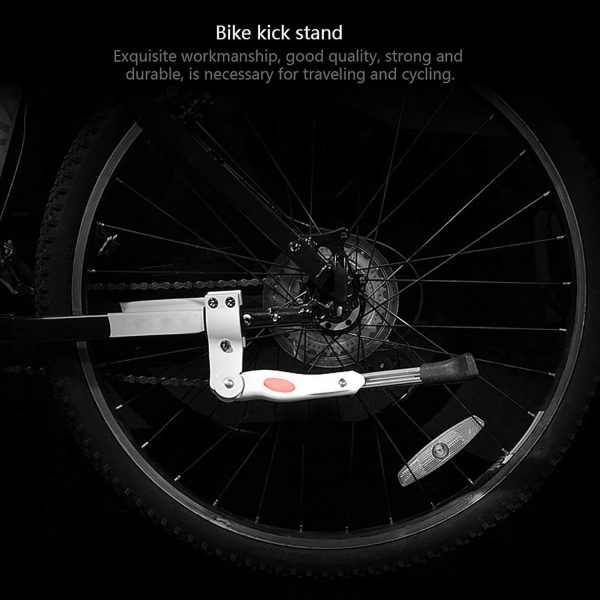 Adjustable Bike Kickstand Aluminum Alloy Cycling Bicycle Kick Stand Rear - Image 6