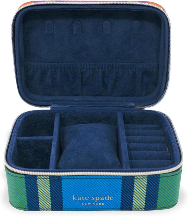 kate spade new york Black Travel Jewelry Case, Small Jewelry Box to - Image 3