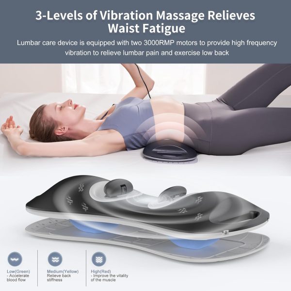 Multifunctional Lumbar Traction Device with Dynamic Lumbar Stretching & - Image 6