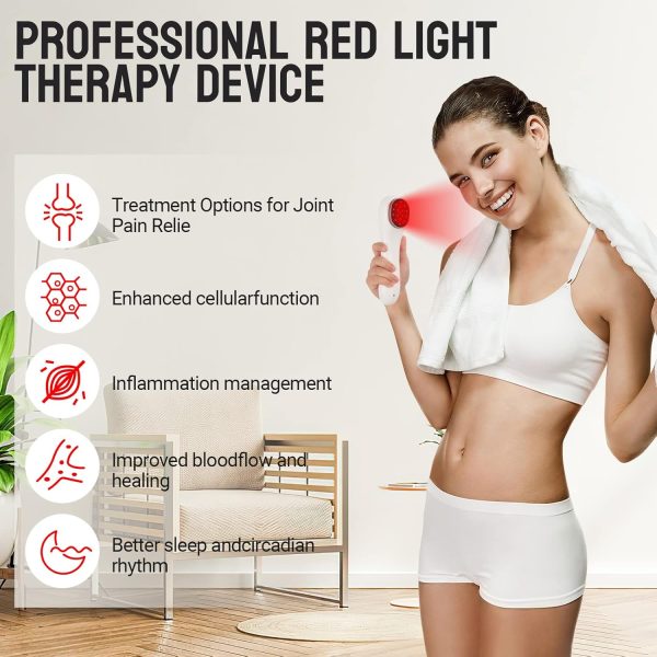 Red Light Therapy, Holsn Infrared Red Light Therapy Device for Body Targets - Image 2