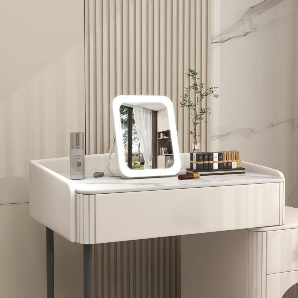 8"x10" Lighted Vanity Mirror, Makeup Mirror with Light, Dimmable Touch - Image 2