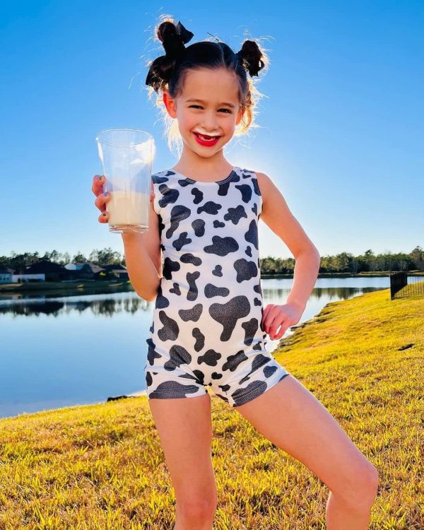 uideazone Gymnastics Leotard for Girls Biketards Sparkly Tank Ballet - Image 4