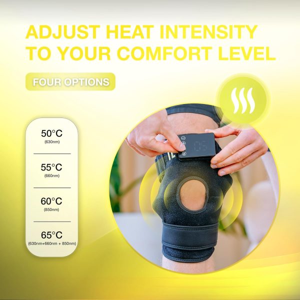 Infrared Knee Massager - Red Light Therapy Device for Pain Relief & Joint - Image 3