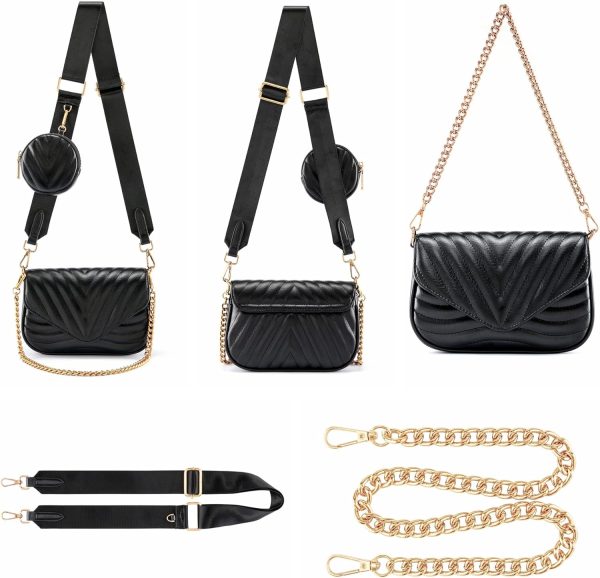 Ayliss Women Multipurpose Small/Medium Crossbody Bags Shoulder Handbag Coin - Image 2