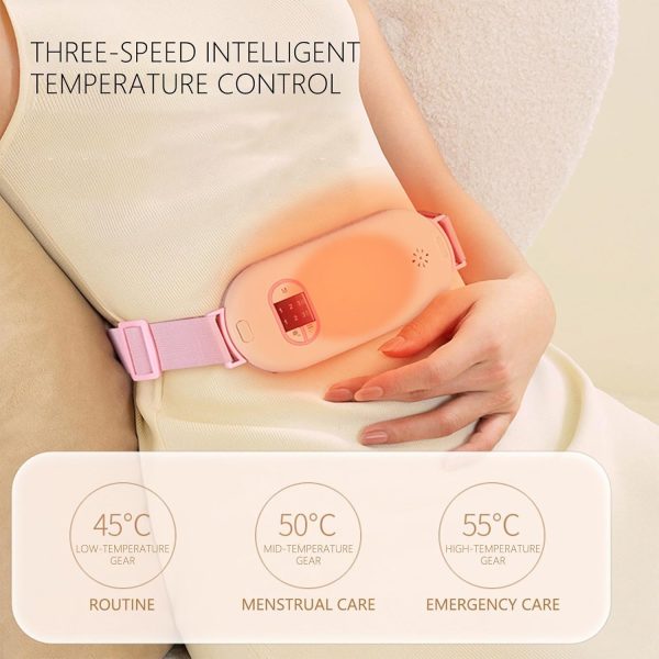 Heating Pad for Back, Portable Heating Pad Fast Heating, Electronic Waist - Image 2
