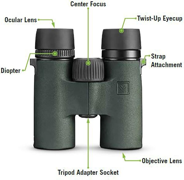 Vortex Optics Bantam HD 6.5x32 Youth Binoculars - HD Optical System, XR - Image 5