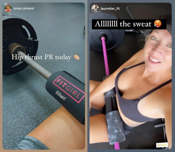 FITGIRL - Squat Pad and Hip Thrust Pad for Leg Day, Barbell Pad Stays in - Image 2