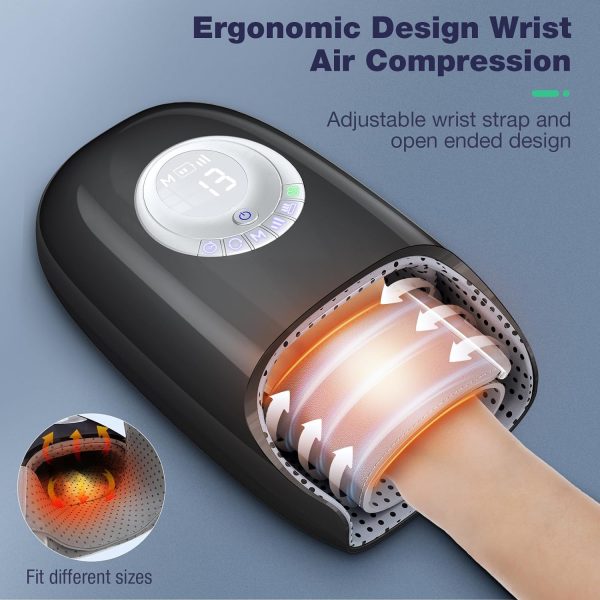 Hand Massager with Heat and Compression, 3D Machine for Arthritis and - Image 4