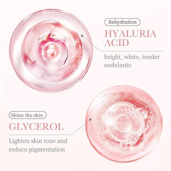 Rose Skin Care Set, 11Pcs Hyaluronic Acid Face Care Set for Women Include - Image 3