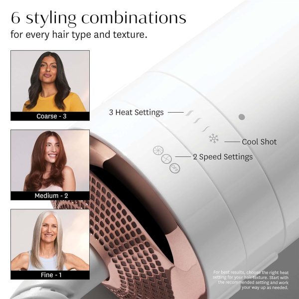 T3 AireBrush One-Step Smoothing and Volumizing Hair Dryer Brush, Blow Dryer - Image 6