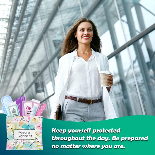 Menstrual Kit All-in-One 10 Pack | Convenience on The Go | Period Kit Pack - Image 3