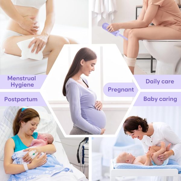 Portable Peri Bottle for Postpartum & Perineal Care: Easy@Home Handheld - Image 2