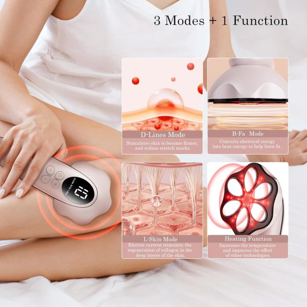 Body Massager, Professional Cordless Handheld Body Massager for Belly, - Image 2