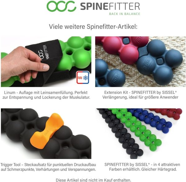 SPINEFITTER by SISSEL Blue | Massage Device for Back & Balance | Back - Image 9