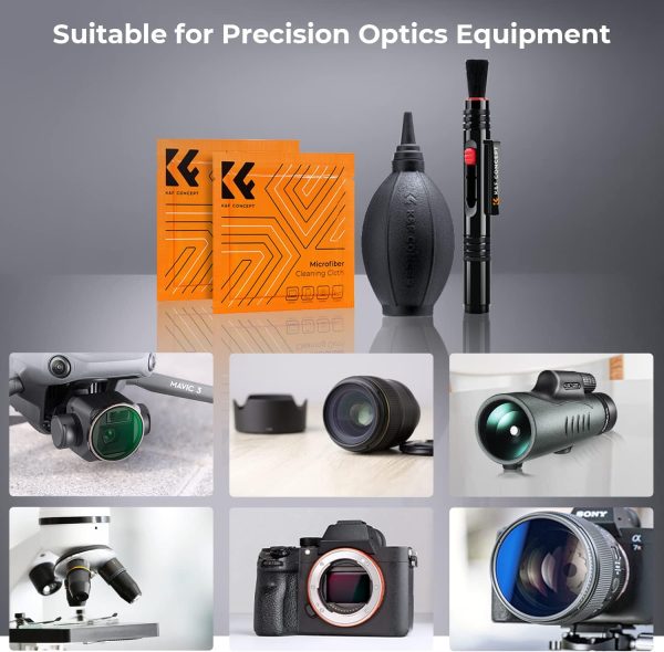 K&F Concept 4-in-1 Camera Lens Cleaning Kit with Lens Cleaning Pen, Camera - Image 7