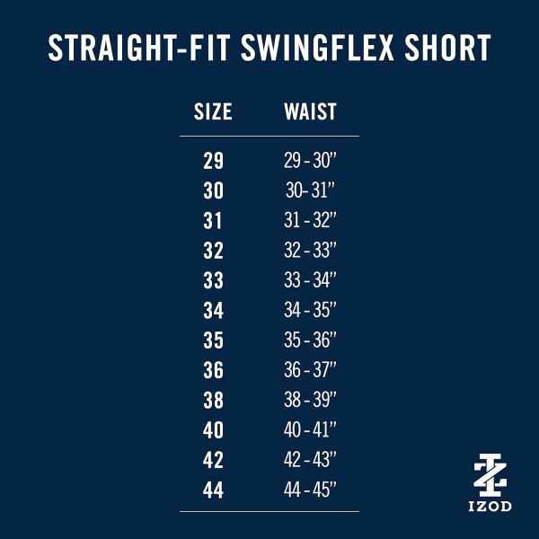 IZOD Men's Swingflex Straight-Fit Stretch Golf Shorts - Image 5