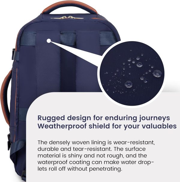LOVEVOOK Travel Backpack for Women & Men, 40L Carry On Backpack, Personal - Image 4