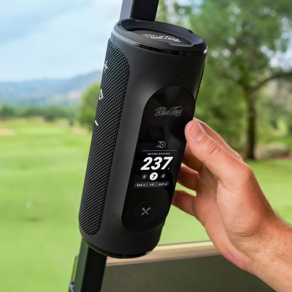 Blue Tees Golf Player+ GPS Speaker with Touch Screen Display, 10+ Hours - Image 7