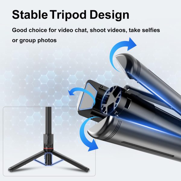 Gimbal Stabilizer for Smartphone, Phone Gimbal with Remote 1-Axis Auto - Image 6