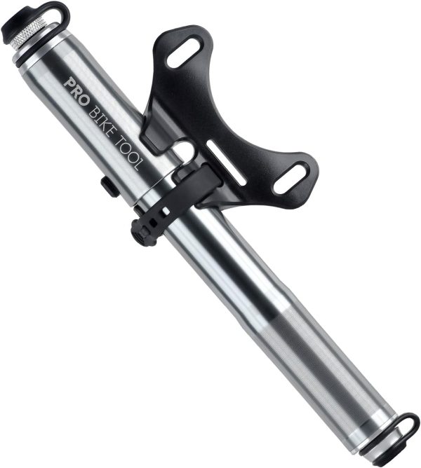 Pro Bike Tool Mini Bike Pump with Gauge, Presta and Schrader Valve - Image 7