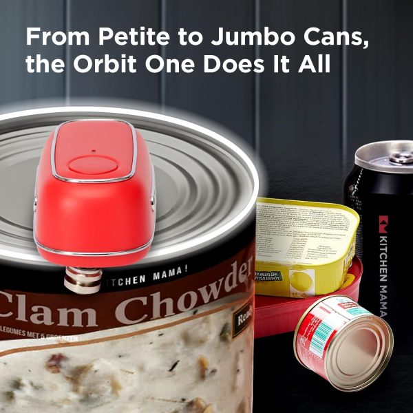 Kitchen Mama Orbit One Rechargeable Can Opener: Hands-Free Operation, - Image 3