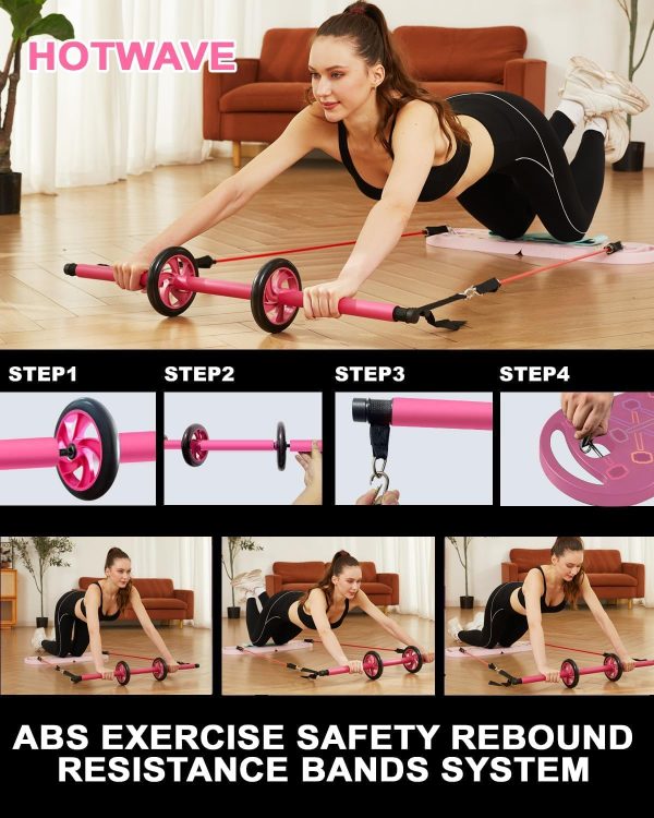 HOTWAVE Portable Exercise Equipment with 16 Gym Accessories.Resistance - Image 5