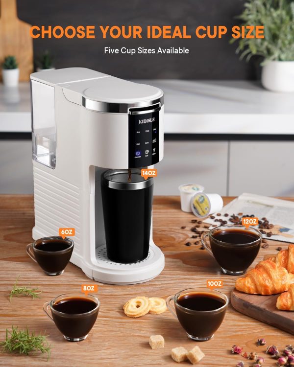 Single Serve Coffee Maker for K Cup Pods & Ground Coffee & Teas, 6 to 14oz - Image 3