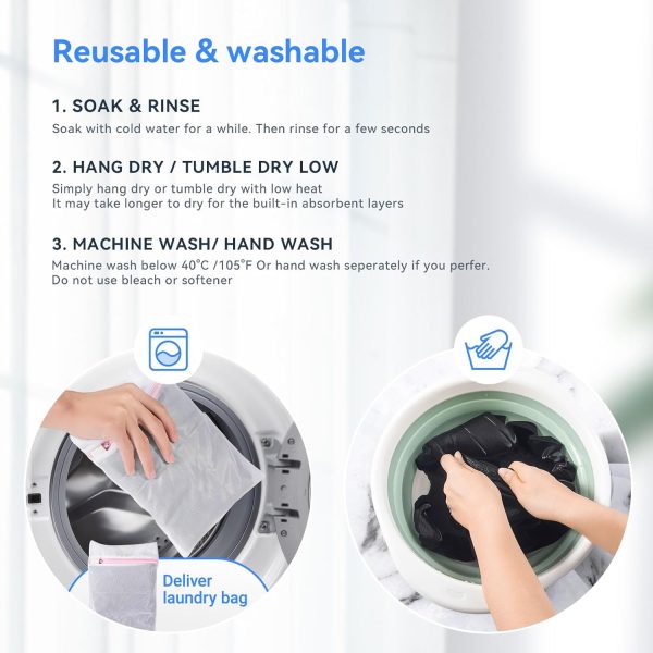 Mens Incontinence Underwear Washable Urinary Underwear for Men Incontinence - Image 5
