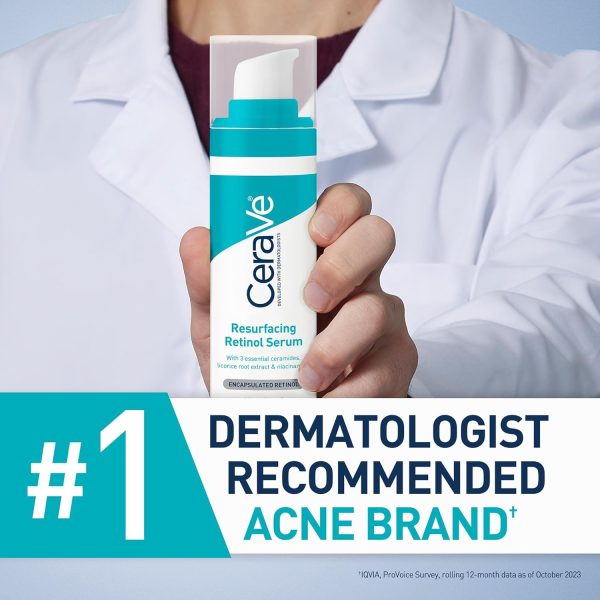 CeraVe Resurfacing Retinol Serum For Post Acne Marks, Formulated With - Image 6