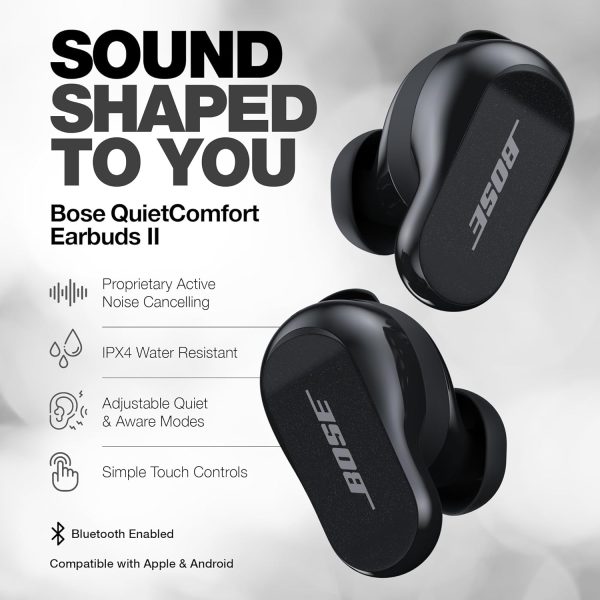 Bose QuietComfort Earbuds II Bundle with Protective Silicone Carrying Case - Image 3