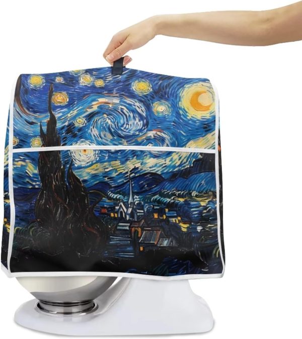 Cozeyat Starry Night Stand Mixer Dust Cover With Pocket Soft Easy To Clean - Image 2