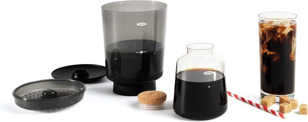OXO Brew Compact Cold Brew Coffee Maker,Black - Image 9