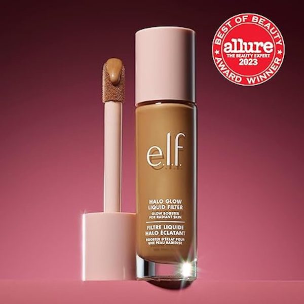 e.l.f. Halo Glow Liquid Filter, Complexion Booster For A Glowing, - Image 5