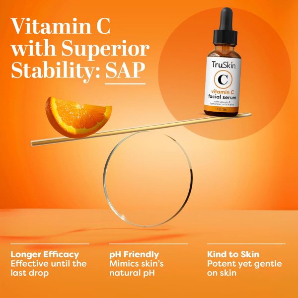 TruSkin Vitamin C Serum – Anti Aging Facial Serum with Vitamin C, - Image 5