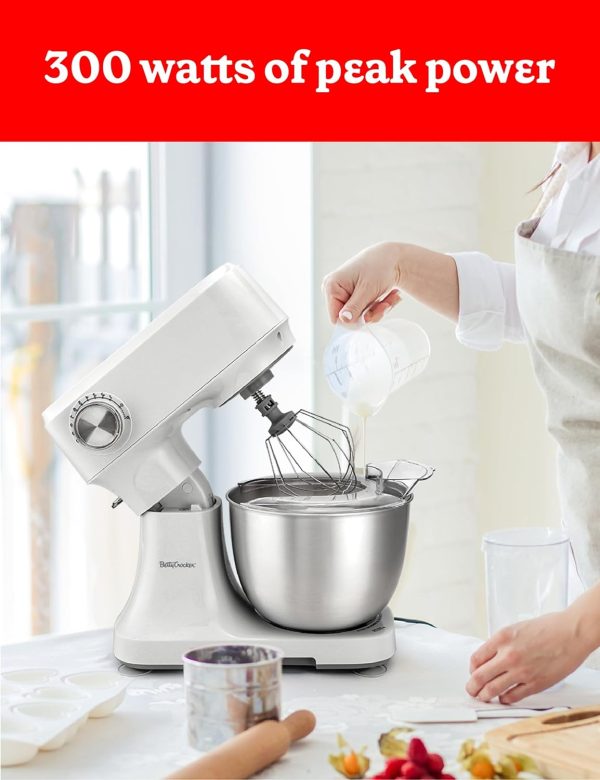 Betty Crocker Stand Mixer, 3.7-Qt Electric Mixer with 10 Speeds, Kitchen - Image 3