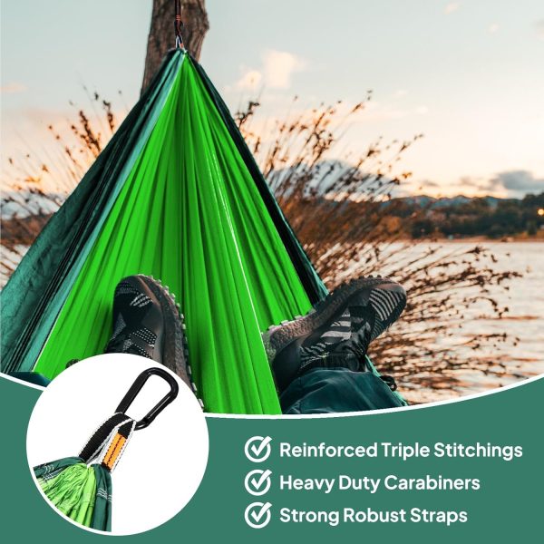 Ultra-Light Travel Camping Hammock | 300kg Load Capacity,(275 x 140 cm) - Image 5