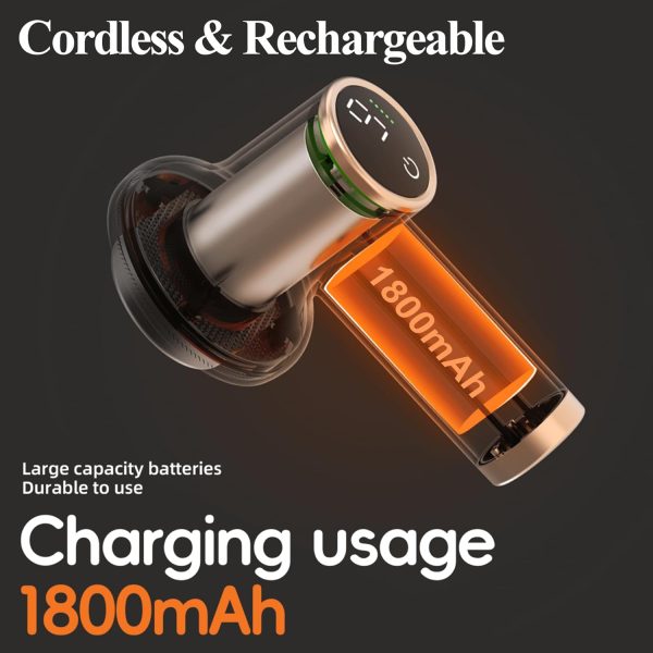 Cordless Cellulite Massager, Handheld & Mini Lymphatic Drainage Massager, - Image 4
