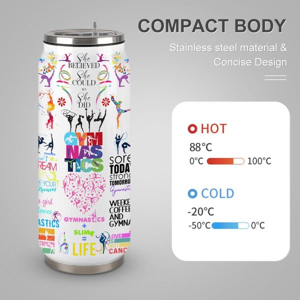 Gymnastics Tumbler Cup Gymnastics Mug With Lid,Gymnastics Lover Birthday - Image 4
