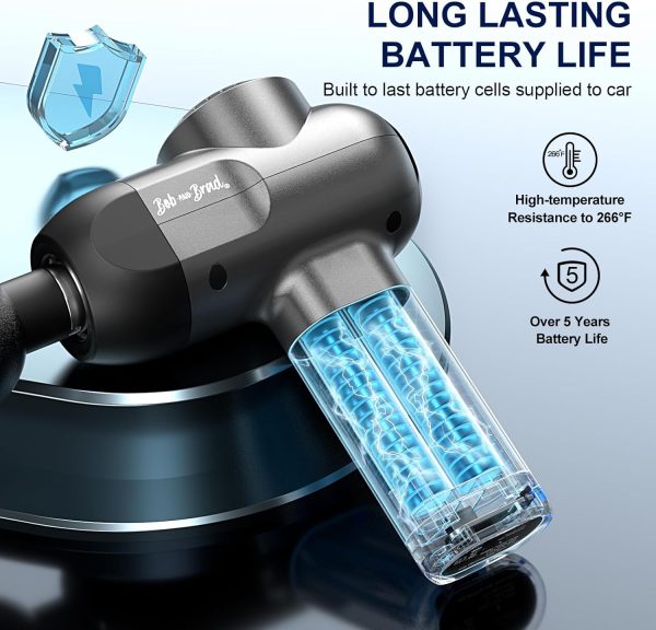BOB AND BRAD C2 Massage Gun, Deep Tissue Percussion Massager Gun, Muscle - Image 5